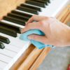 Miten puhdistaa pianon koskettimet?